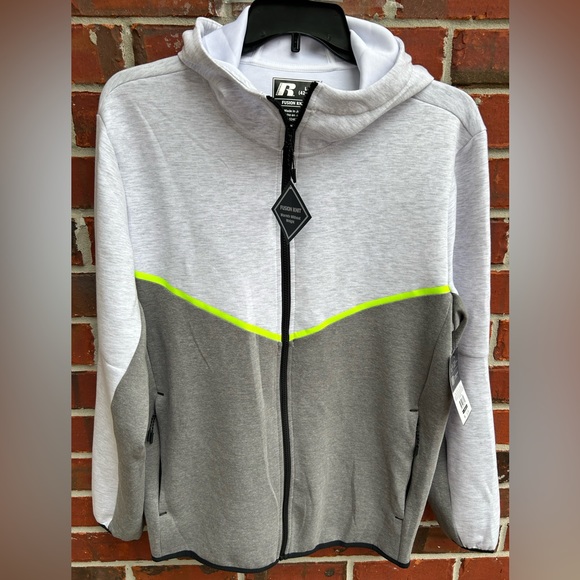 Russell Athletic Jackets & Coats Nwt Russell Fusion Full Zip Knit